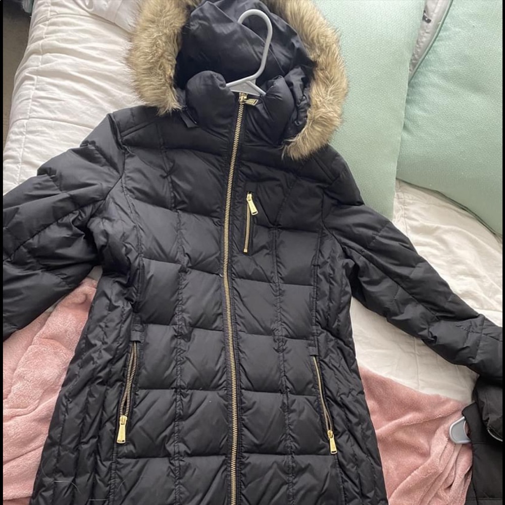 Calvin Klein Black Parka